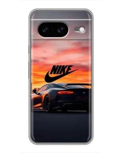 Чохол для Google Pixel 8 з картинкою «Nike та суперкар»