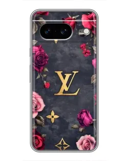Чохол для Google Pixel 8 з картинкою «Квітковий Louis Vuitton»
