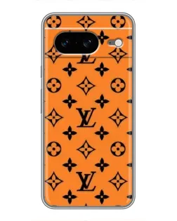 Чохол для Google Pixel 8 з картинкою «Помаранчевий стиль LV»
