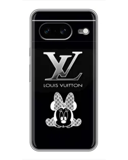 Чохол для Google Pixel 8 з картинкою «LV та Мінні Маус»
