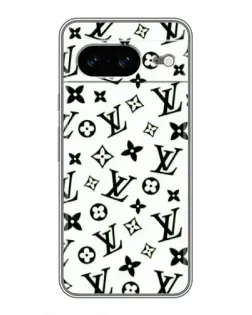 Чохол для Google Pixel 8 з картинкою «Монохромний хаос LV»