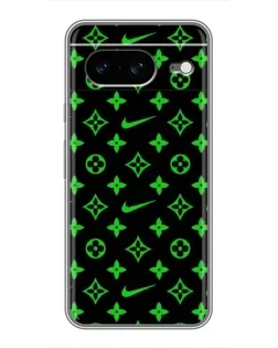 Чохол для Google Pixel 8 з картинкою «Неоновий принт LV»