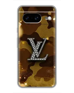 Чохол для Google Pixel 8 з картинкою «Камуфляжний Louis Vuitton»