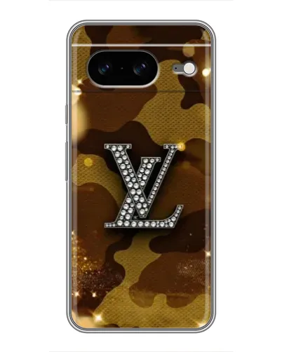 Чохол для Google Pixel 8 з картинкою «Камуфляжний Louis Vuitton»