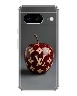 Чохол для Google Pixel 8 з картинкою «Червоне яблуко LV»