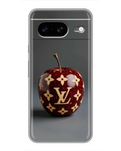 Чохол для Google Pixel 8 з картинкою «Червоне яблуко LV»