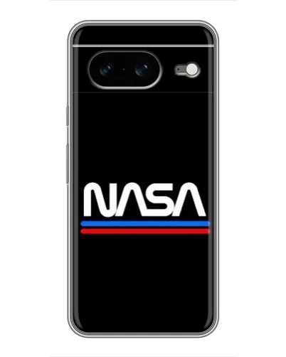 Чохол для Google Pixel 8 з картинкою «NASA — класика Red Blue»