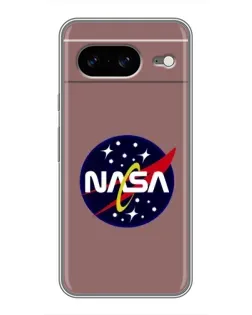 Чохол для Google Pixel 8 з картинкою «NASA — ретро космос»
