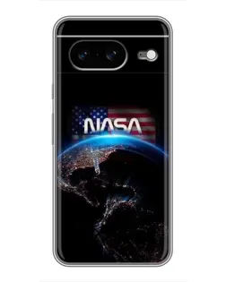 Чохол для Google Pixel 8 з картинкою «Земля з космосу NASA»
