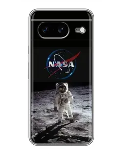 Чохол для Google Pixel 8 з картинкою «Астронавт на Місяці»