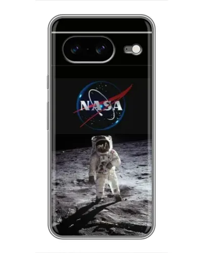 Чохол для Google Pixel 8 з картинкою «Астронавт на Місяці»