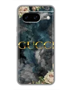 Чохол для Google Pixel 8 з картинкою «Абстрактні квіти Gucci»
