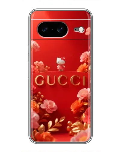 Чохол для Google Pixel 8 з картинкою «Gucci — золотий сад»