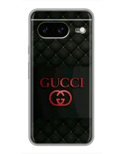 Чохол для Google Pixel 8 з картинкою «Gucci — стьобаний чорний»