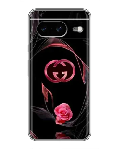 Чохол для Google Pixel 8 з картинкою «Gucci — неонова троянда»
