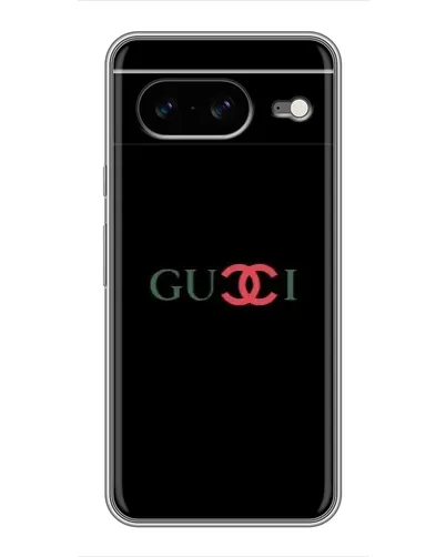 Чохол для Google Pixel 8 з картинкою «Gucci — червоний градієнт»