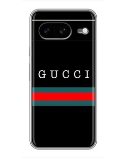 Чохол для Google Pixel 8 з картинкою «Gucci — червоний пояс»