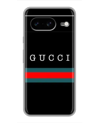Чохол для Google Pixel 8 з картинкою «Gucci — червоний пояс»
