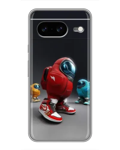 Чохол для Google Pixel 8 з картинкою «Among Us — 3D стиль»