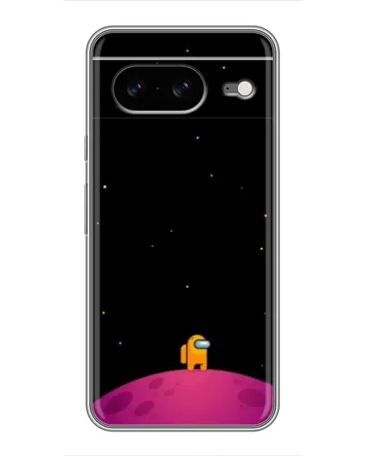 Чохол для Google Pixel 8 з картинкою «Самотній герой на планеті»