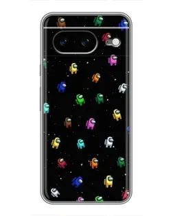 Чохол для Google Pixel 8 з картинкою «Екіпаж Among Us»