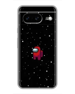 Чохол для Google Pixel 8 з картинкою «Червоний Among Us»