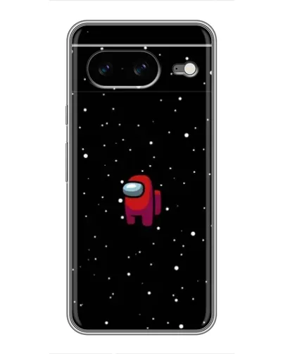 Чохол для Google Pixel 8 з картинкою «Червоний Among Us»