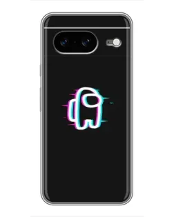 Чохол для Google Pixel 8 з картинкою «Among Us неон»