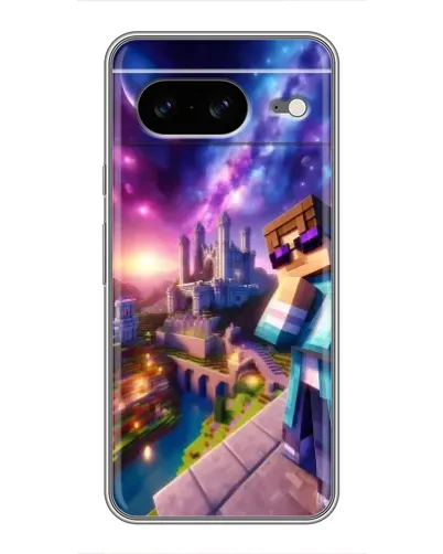 Чохол для Google Pixel 8 з картинкою «Стів та космос»