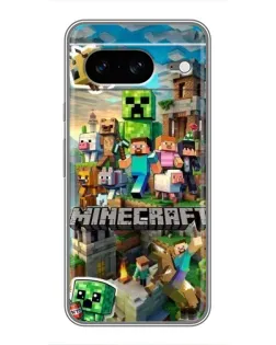Чохол для Google Pixel 8 з картинкою «Замок Minecraft»