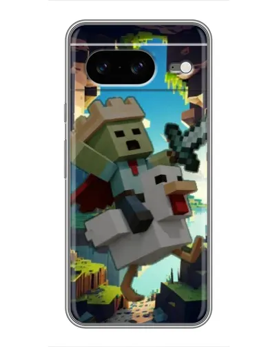 Чохол для Google Pixel 8 з картинкою «Стів та гусь»