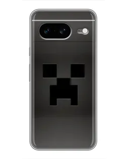 Чохол для Google Pixel 8 з картинкою «Чорний кріпер градієнт»