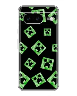 Чохол для Google Pixel 8 з картинкою «Паттерн з кріперами»