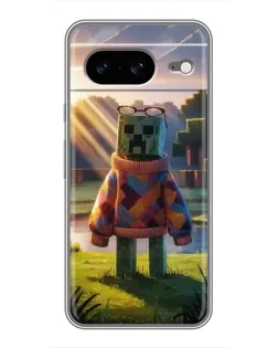 Чохол для Google Pixel 8 з картинкою «Кріпер у светрі»