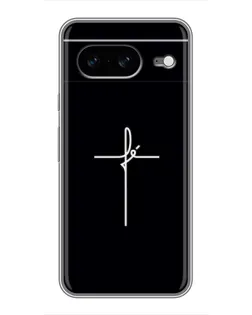 Чехол для Google Pixel 8 с картинкой «Тонкий крест»