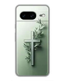 Чехол для Google Pixel 8 с картинкой «Оливковая ветвь»