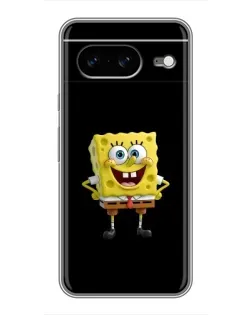 Чохол для Google Pixel 8 з картинкою «Класичний Губка Боб»