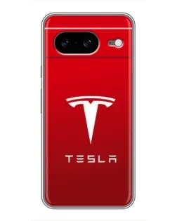 Чохол для Google Pixel 8 з картинкою «Tesla Red Classic»