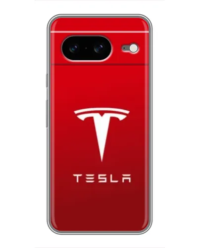 Чохол для Google Pixel 8 з картинкою «Tesla Red Classic»