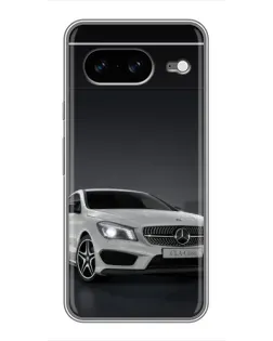 Чохол для Google Pixel 8 з картинкою «Mercedes AMG GT Silver»