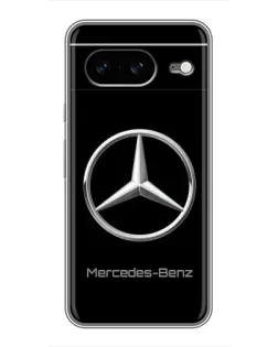 Чохол для Google Pixel 8 з картинкою «Mercedes Silver Logo»