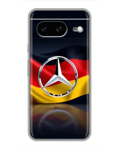 Чохол для Google Pixel 8 з картинкою «Mercedes — прапор Німеччини»