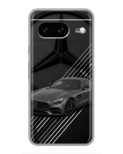 Чохол для Google Pixel 8 з картинкою «Mercedes AMG — графіка»
