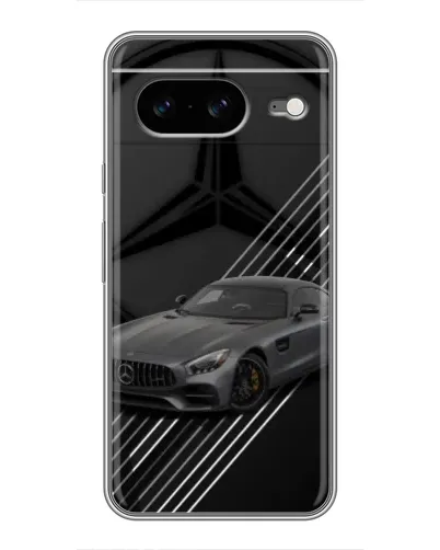 Чохол для Google Pixel 8 з картинкою «Mercedes AMG — графіка»