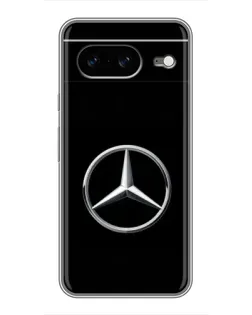 Чохол для Google Pixel 8 з картинкою «Mercedes класичний лого»