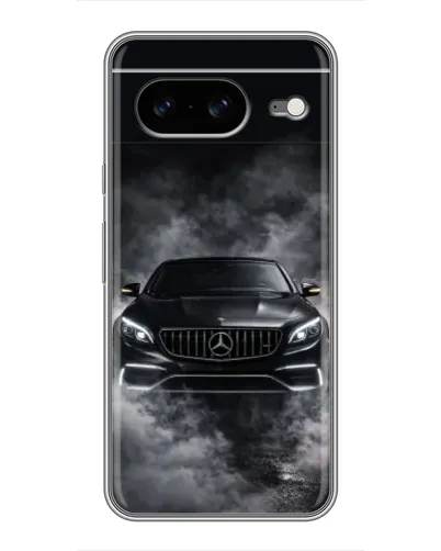 Чохол для Google Pixel 8 з картинкою «Mercedes у диму»
