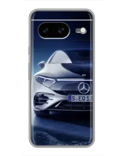 Чохол для Google Pixel 8 з картинкою «Mercedes EQ — майбутнє»