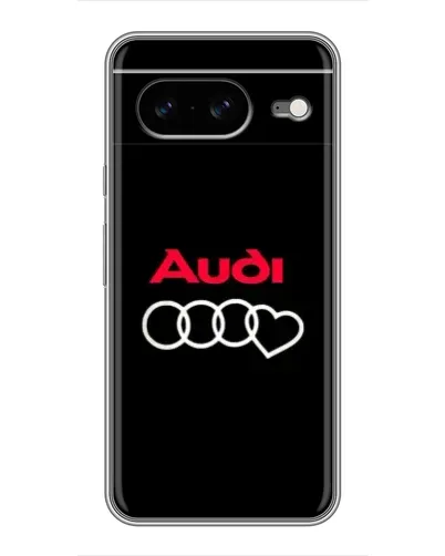 Чохол для Google Pixel 8 з картинкою «Логотип Audi Heart»