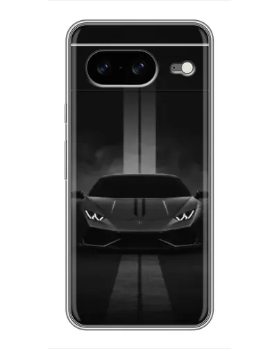 Чохол для Google Pixel 8 з картинкою «Lamborghini симетрія доріг»