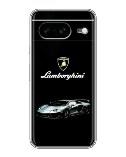 Чохол для Google Pixel 8 з картинкою «Логотип Lamborghini класика»